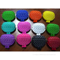 Ten Colors Polka Dots Lipstick Novelty Coin Purse Silicone Promotional Gift With Logo
